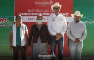 EL PRESIDENTE MUNICIPAL, ARQ. ALAN MURILLO ENTREGÓ UN DOMO EN LA COMUNIDAD EMILIANO ZAPATA.