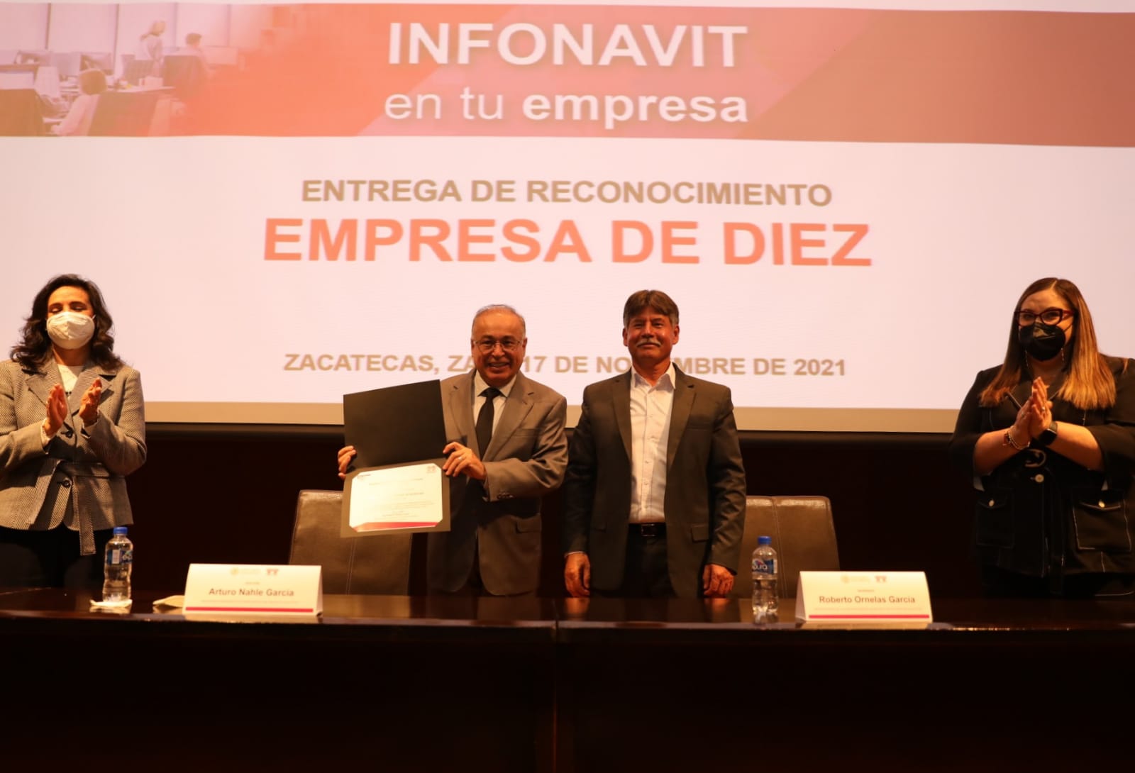 INFONAVIT ENTREGA RECONOCIMIENTO AL PODER JUDICIAL