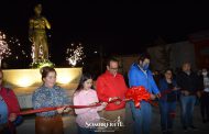 EL PRESIDENTE MUNICIPAL ALAN MURILLO, INAUGURÓ LA GLORIETA DEL BULEVAR “EL MINERO”.