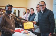 RECONOCE ALCALDE ALAN MURILLO LABOR DE ELEMENTOS DE LA POLICIA MUNICIPAL.