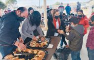 El DIF celebra el Día de Reyes en la comunidad de Refugio de los Pozos.