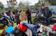 Concilio de Moto Clubs Unidos de Zacatecas entregó donativo de ropa invernal a SEDIF