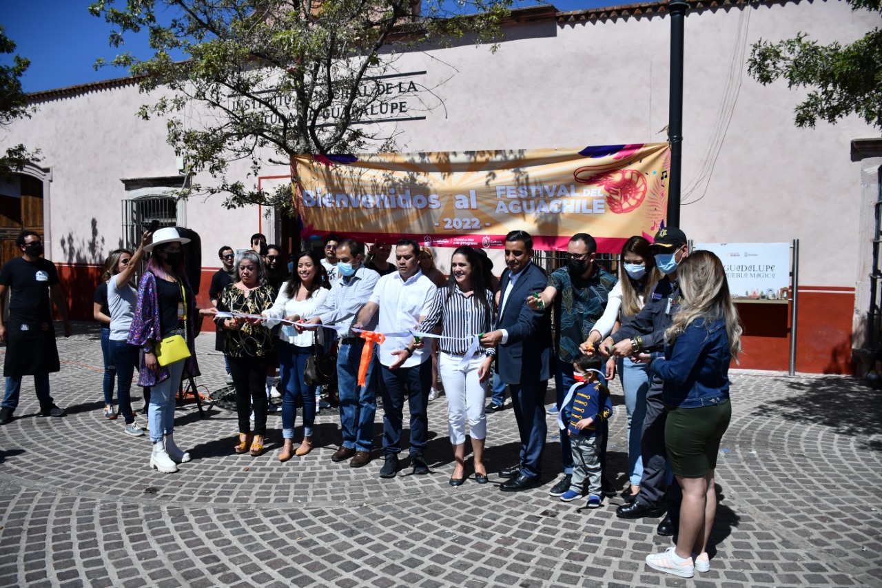 En el Jardín Juárez de Guadalupe   Inicia Primer Festival del Aguachile