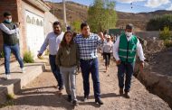 ENTREGA JORGE MIRANDA OBRA DE DRENAJE EN LA COLONIA CARLOS HINOJOSA PETIT