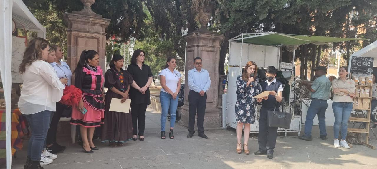 PROMUEVEN PRODUCTOS FRESNILLENSES EN EL PABELLÓN ECOCULTURA NARANJA