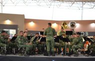 UN ÉXITO, MAGNO CONCIERTO DE LA BANDA DE LA 5 REGIÓN MILITAR