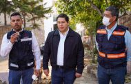 SUPERVISA SERVICIOS PÚBLICOS DE LA CAPITAL OBRA DE BACHEO EN COLONIA SIERRA DE ÁLICA