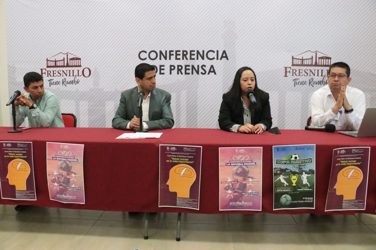 PREPARAN EN FRESNILLO MAGNO CURSO DE ESCRITURA CREATIVA