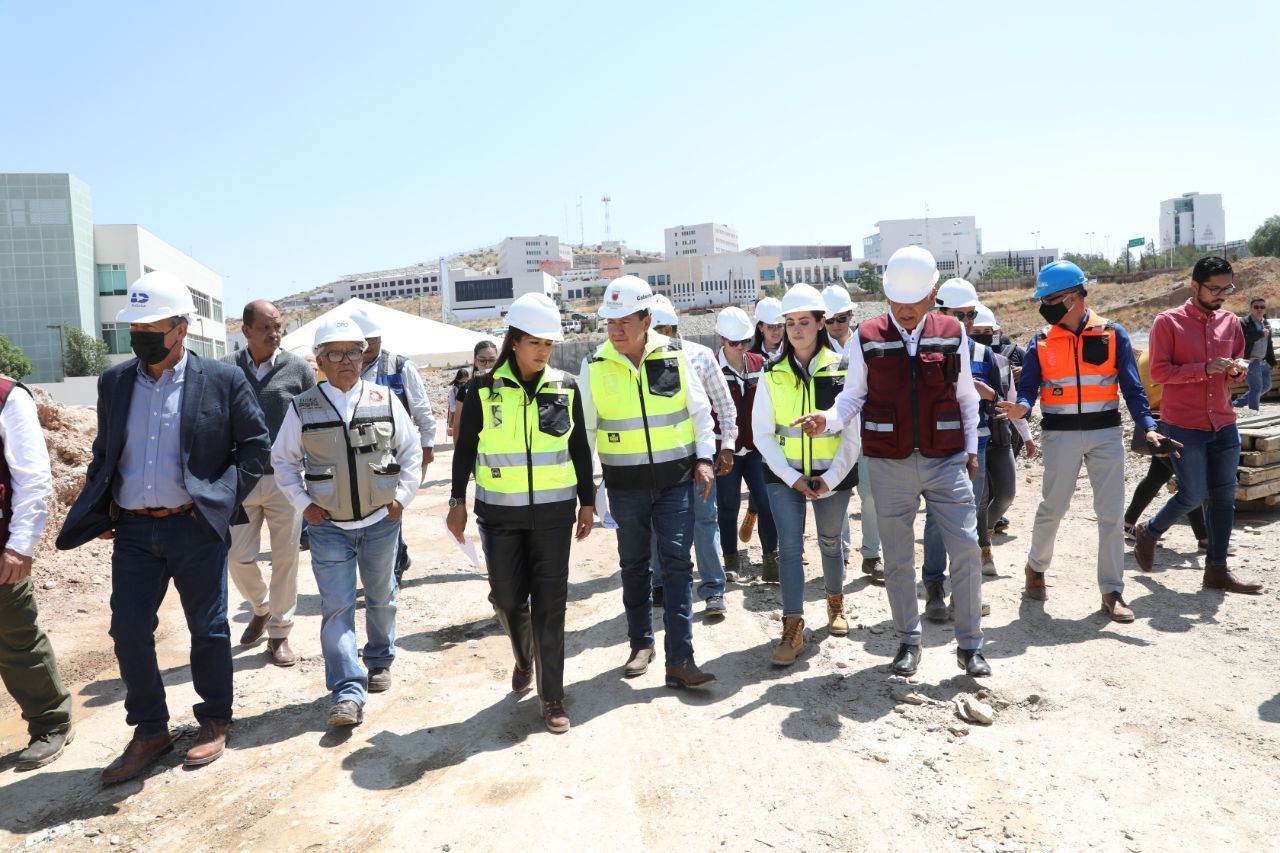 Gobernador David Monreal supervisa trabajos del Platabus y anuncia proyecto de modernización vial en Zacatecas