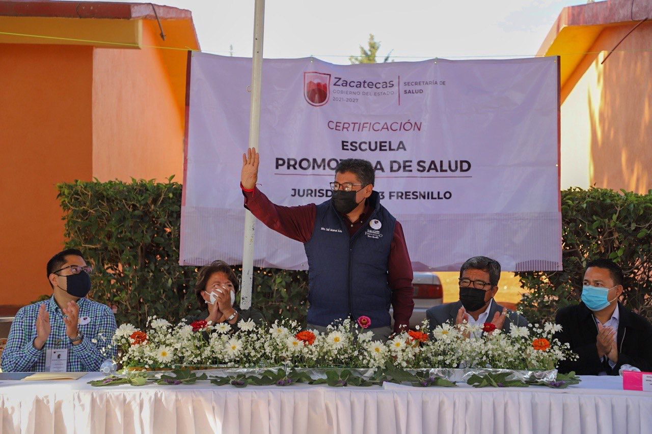 CERTIFICAN A LA PRIMARIA JUAN VALDIVIA COMO PROMOTORA DE SALUD