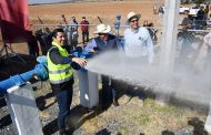 Entrega David Monreal Ávila pozo de agua potable en Tacoaleche