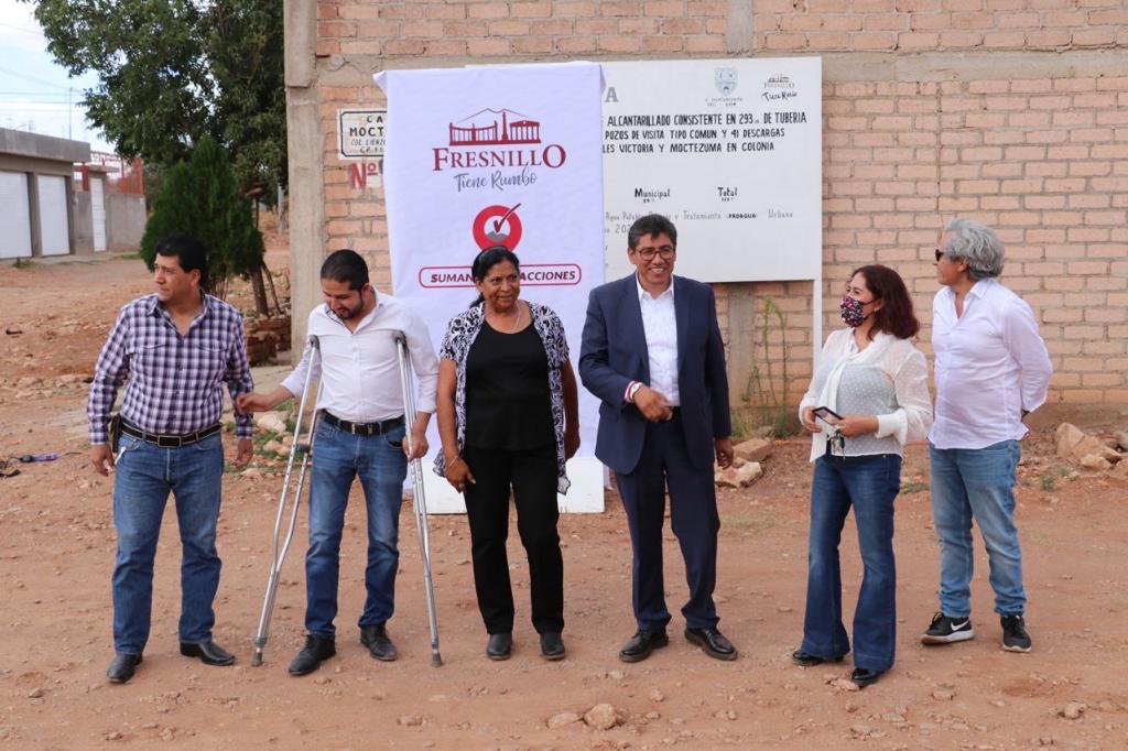 BENEFICIAN A LA COLONIA LIENZO CHARRO CON OBRA DE DRENAJE