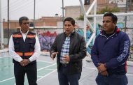 REHABILITA Y EMBELLECE AYUNTAMIENTO DE ZACATECAS CANCHA DEPORTIVA DE LA COLONIA CNOP