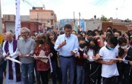 CUMPLE SAÚL MONREAL CON LA REHABILITACIÓN DE LA CALLE 20 DE NOVIEMBRE