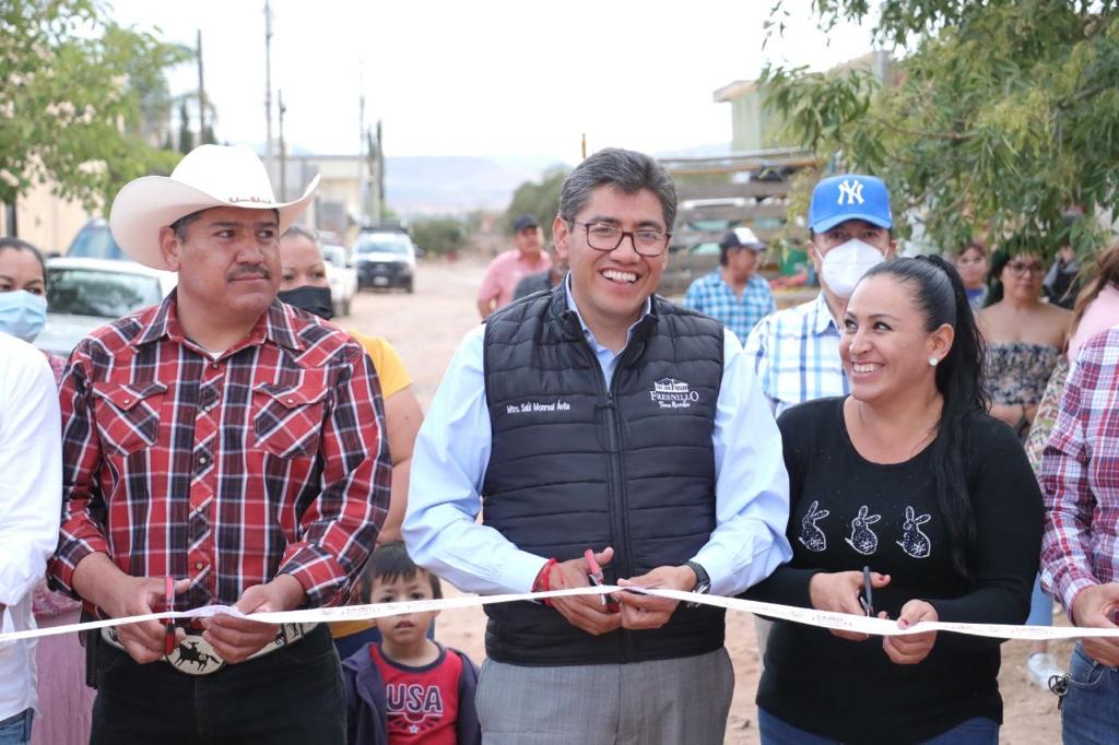 “NO LES FALLÉ” SAÚL MONREAL CUMPLE SU COMPROMISO EN COMUNIDAD PIEDRAS Y COLONIA UNIVERSIDAD