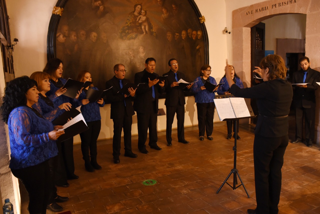 Ofrece Voces del alma, emotivo concierto en el Museo Virreinal