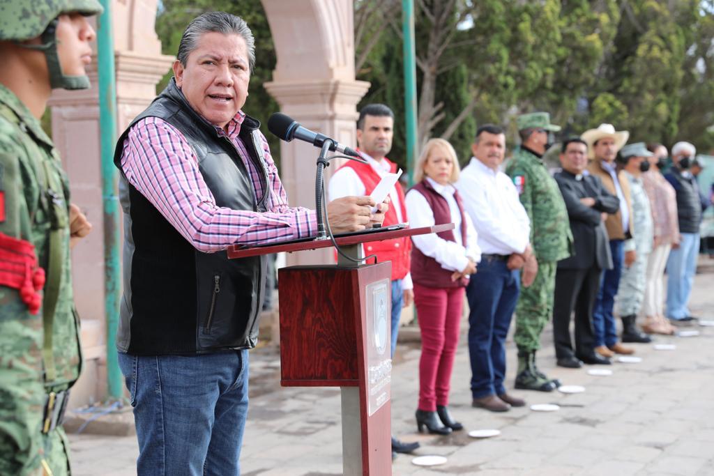 Trabajamos para encauzar a Zacatecas por el sendero del bienestar y el desarrollo: Gobernador David Monreal