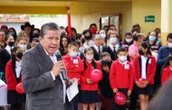 Reconocen docentes, directivos y paterfamilias la cruzada del Gobernador David Monreal Ávila a favor de la educación en Zacatecas