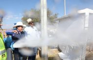 Inaugura Gobernador David Monreal pozo que abastecerá de agua a la población de Tacoaleche