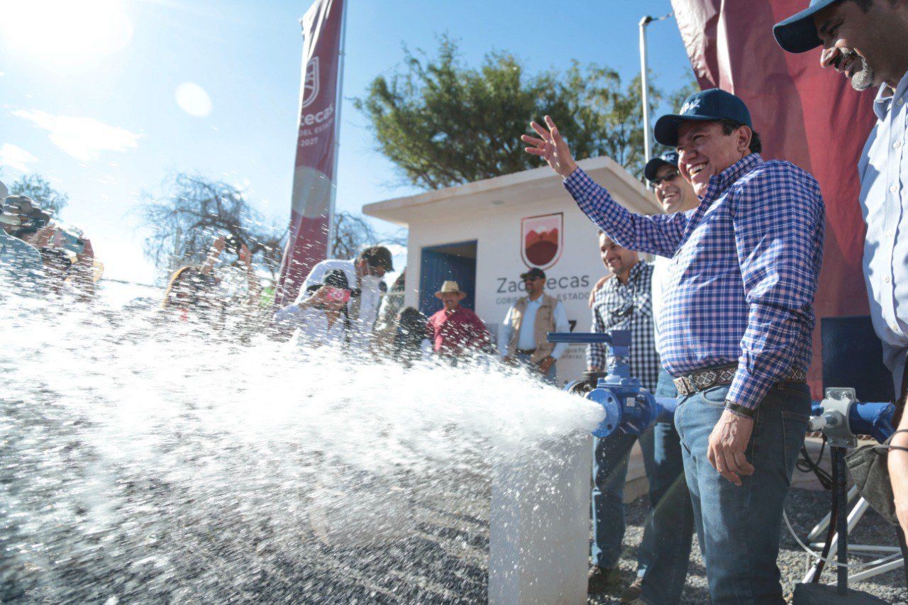 Atiende Gobernador David Monreal el tema del agua en Zacatecas