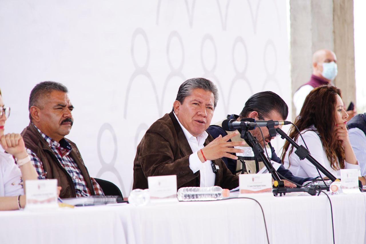 Anuncia Gobernador David Monreal apoyos para agricultores y ganaderos de Pánuco