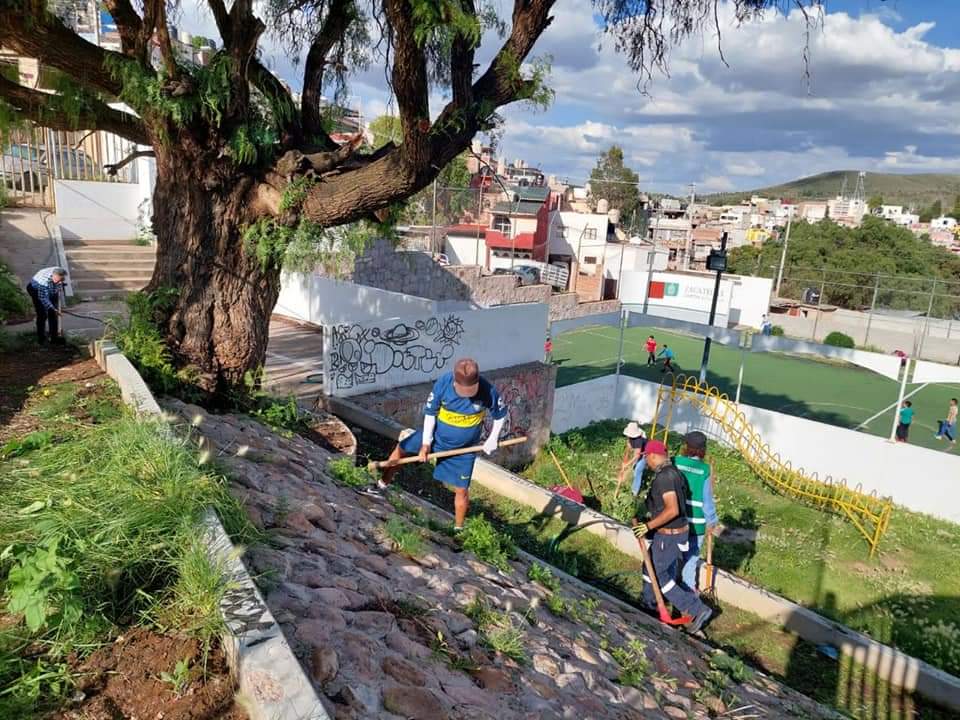 UNEN FUERZAS AYUNTAMIENTO DE ZACATECAS Y  SOCIEDAD CIVIL PARA REHABILITAR ESPACIOS PÚBLICOS