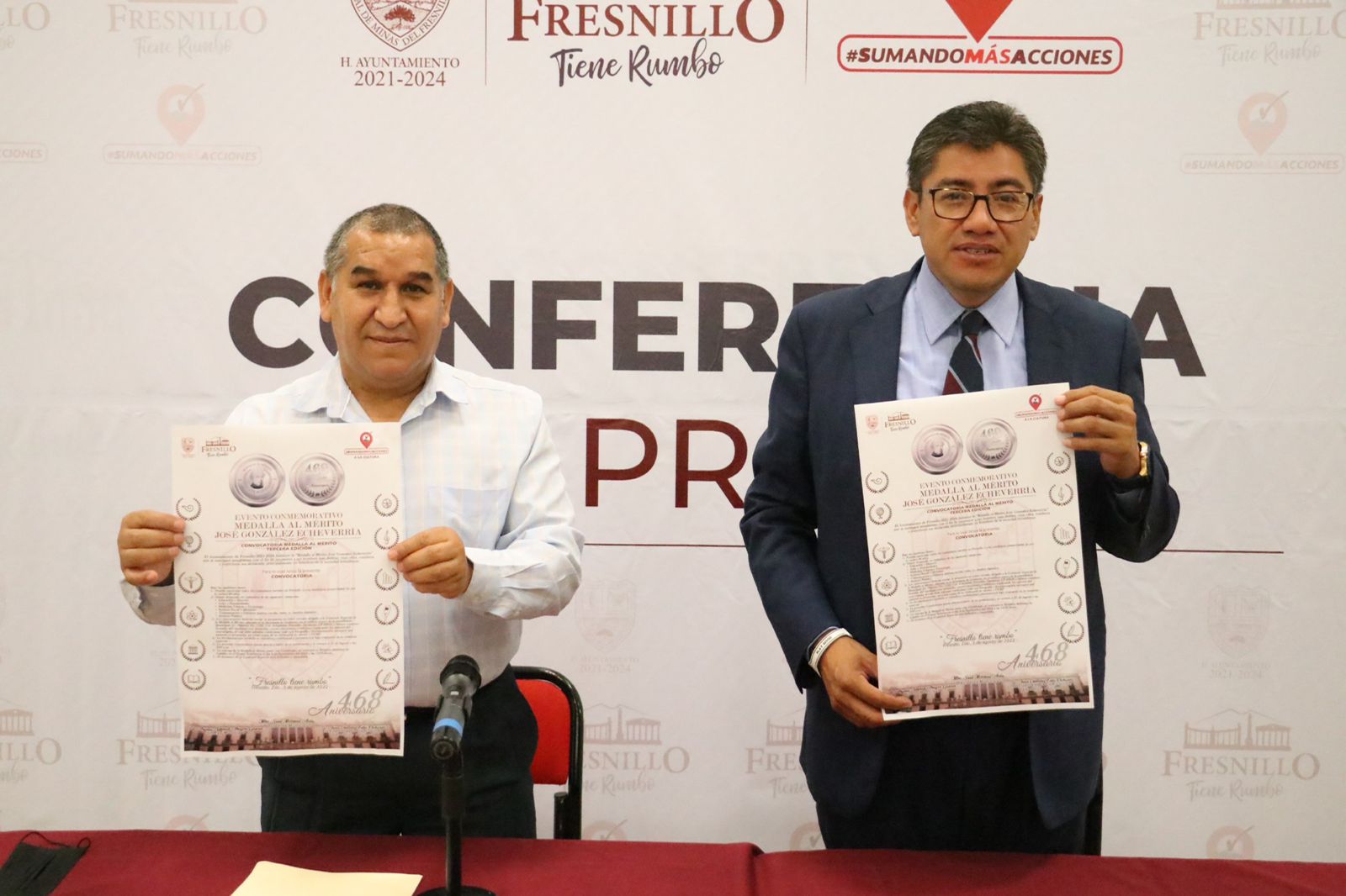 22 PRESENTAN LA CONVOCATORIA A LA MEDALLA AL MÉRITO