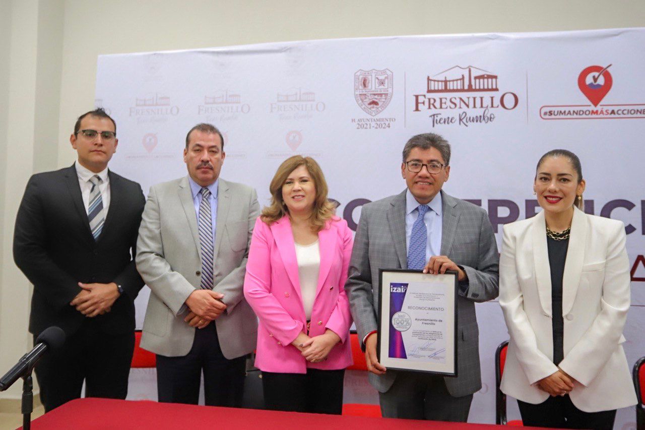 FRESNILLO, REFERENTE EN TRANSPARENCIA