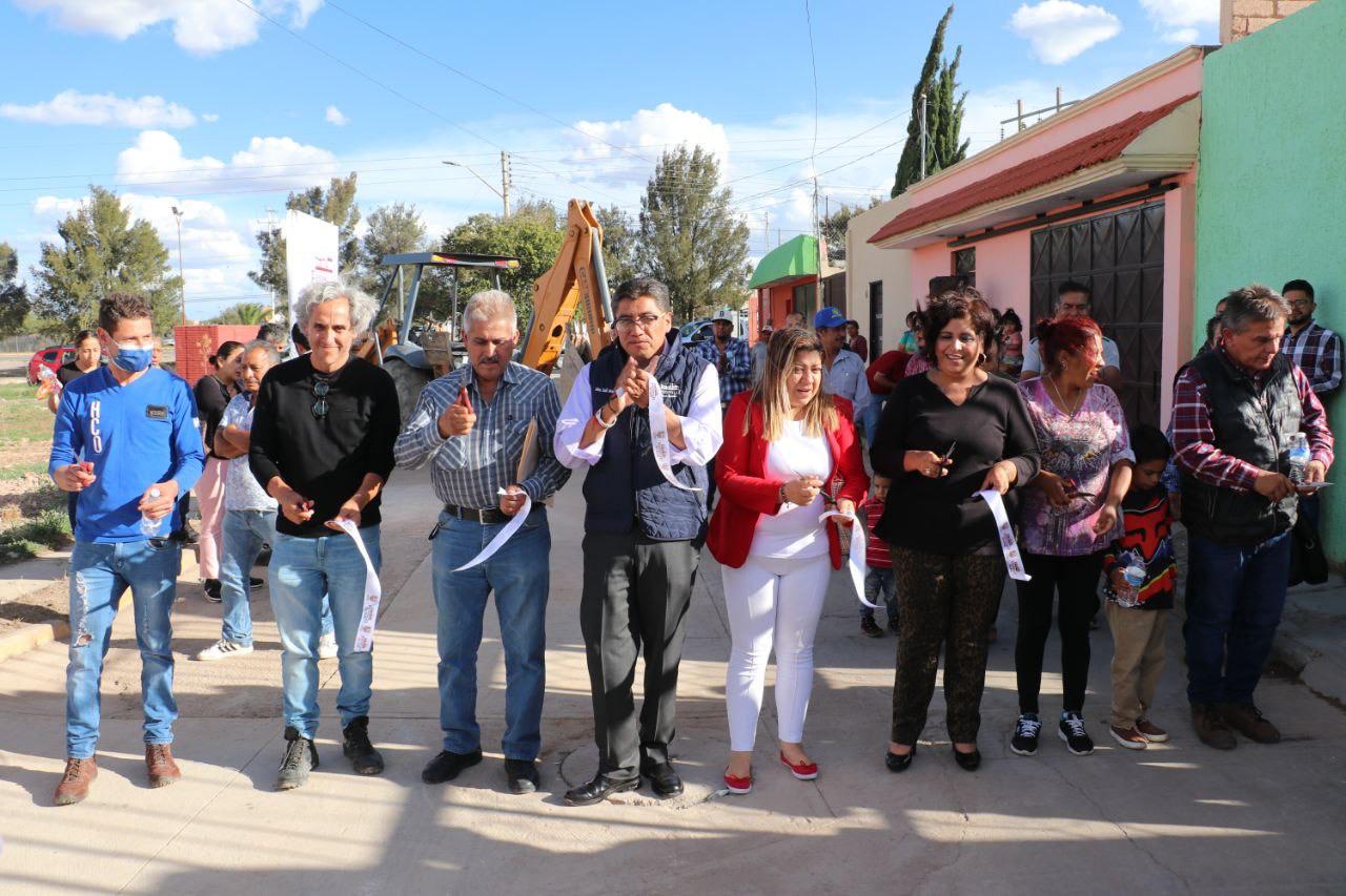 “ESTOS SON HECHOS”: SMA INAUGURA OBRAS DE SERVICIOS EN FRESNILLO