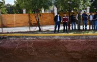Supervisa Julio César Chávez excavación en vialidad García Salinas