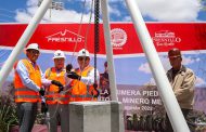 COLOCAN LA PRIMERA PIEDRA DE LA REUBICACIÓN DEL MONUMENTO AL MINERO