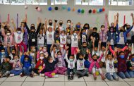 Niñas y niños de entre 6 y 12 años   Disfrutan de cursos de verano en el DIF Guadalupe