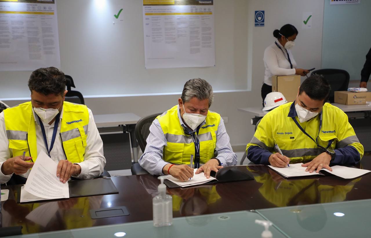 Dona Minera Peñasquito 20 mdp e impulsa proveeduría local en coordinación con el estado: Gobernador David Monreal