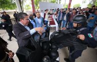 Mejora Gobernador David Monreal condiciones de la Dirección de Seguridad Pública de Juchipila