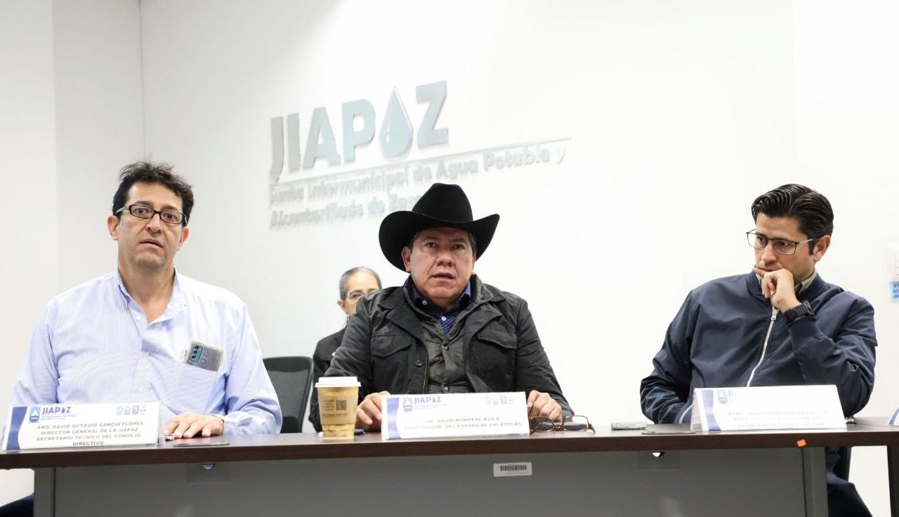 Exhorta Gobernador David Monreal a sumar esfuerzos y fortalecer rehabilitación de infraestructura de agua potable