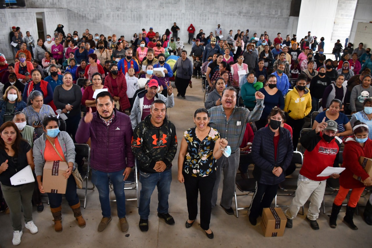 Continúa entrega de apoyos alimentarios en el municipio de Guadalupe