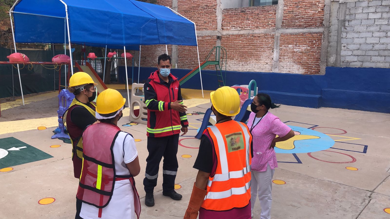 SUPERVISA Y CAPACITA PROTECCIÓN CIVIL A PERSONAL DE GUARDERÍAS DE LA CAPITAL