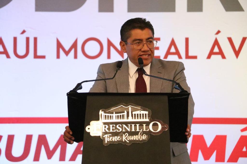 CON LA CONVICCIÓN DE DESARROLLO, SAÚL MONREAL RINDE SU PRIMER INFORME DE GOBIERNO