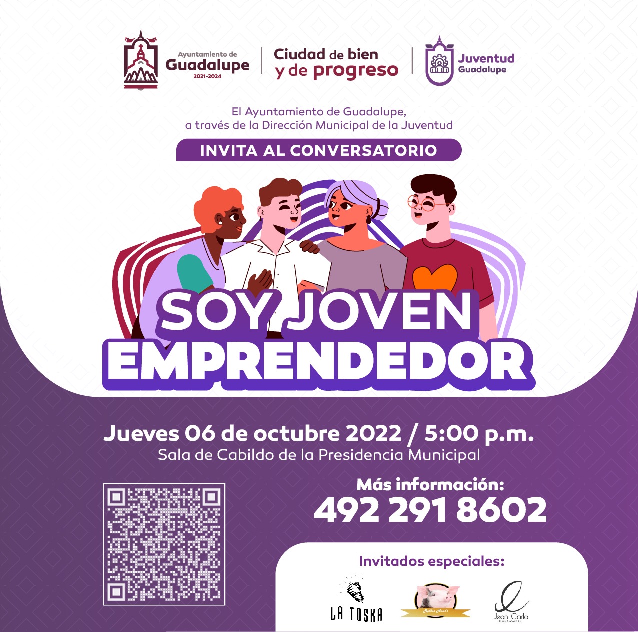 Comprometido Julio César Chávez con la juventud guadalupense