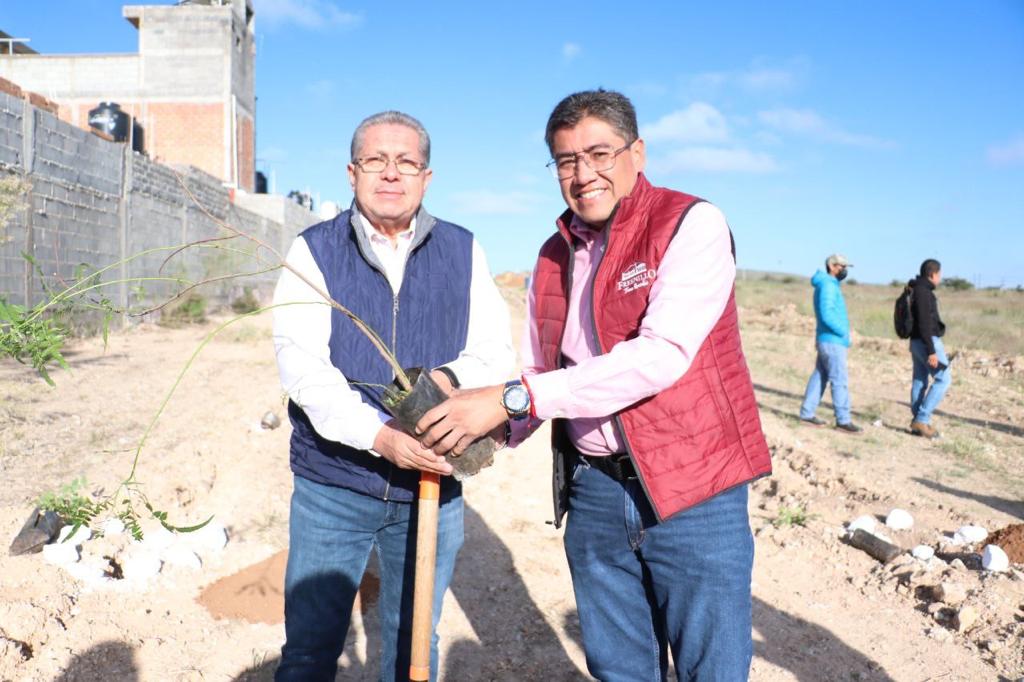 REALIZAN JORNADA DE REFORESTACIÓN EN EL ITSF