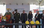 Encabeza Gobernador David Monreal inauguración de las Ferias de Paz y Desarme Voluntario en Zacatecas
