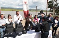 Equipa Gobernador David Monreal a policías municipales del sur y norte de Zacatecas; la inversión es de casi 10 mdp