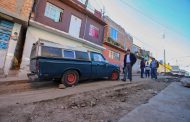 SUPERVISA SAÚL MONREAL CALLES BENEFICIADAS DEL PROGRAMA DE BACHEO