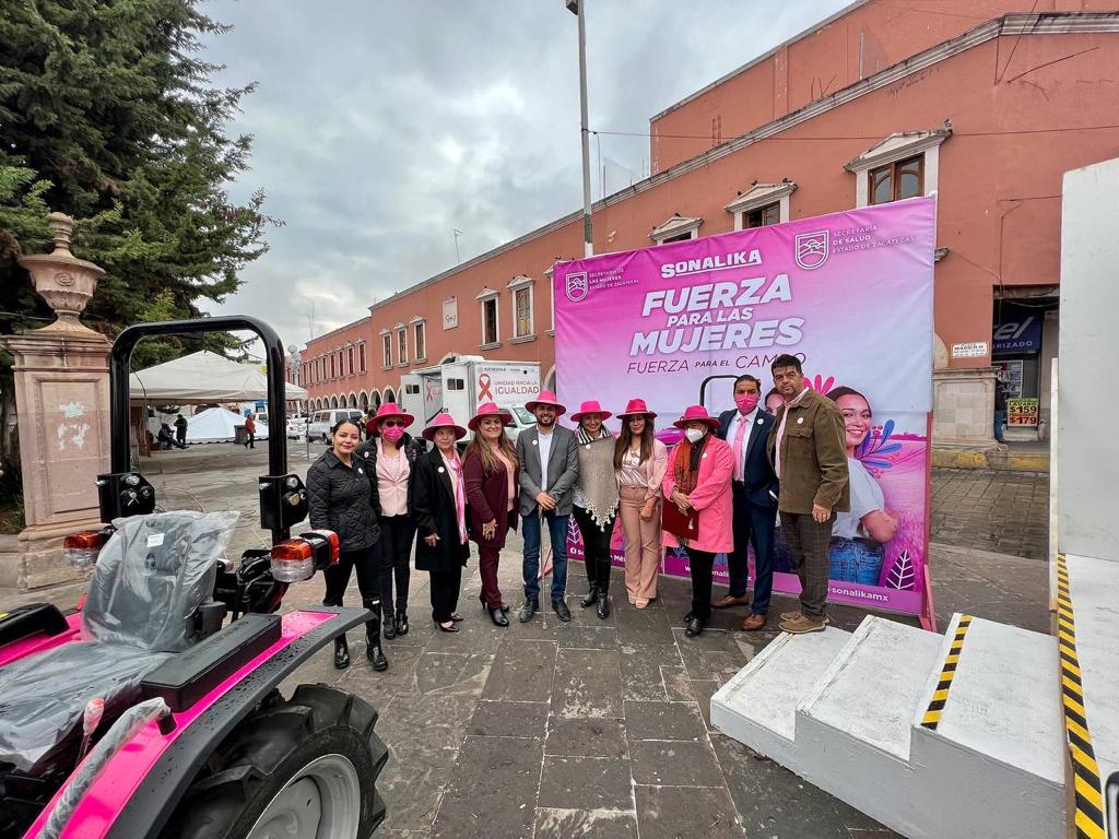 ARRANCA CAMPAÑA DE PREVENCIÓN DE CÁNCER DE MAMA EN FRESNILLO