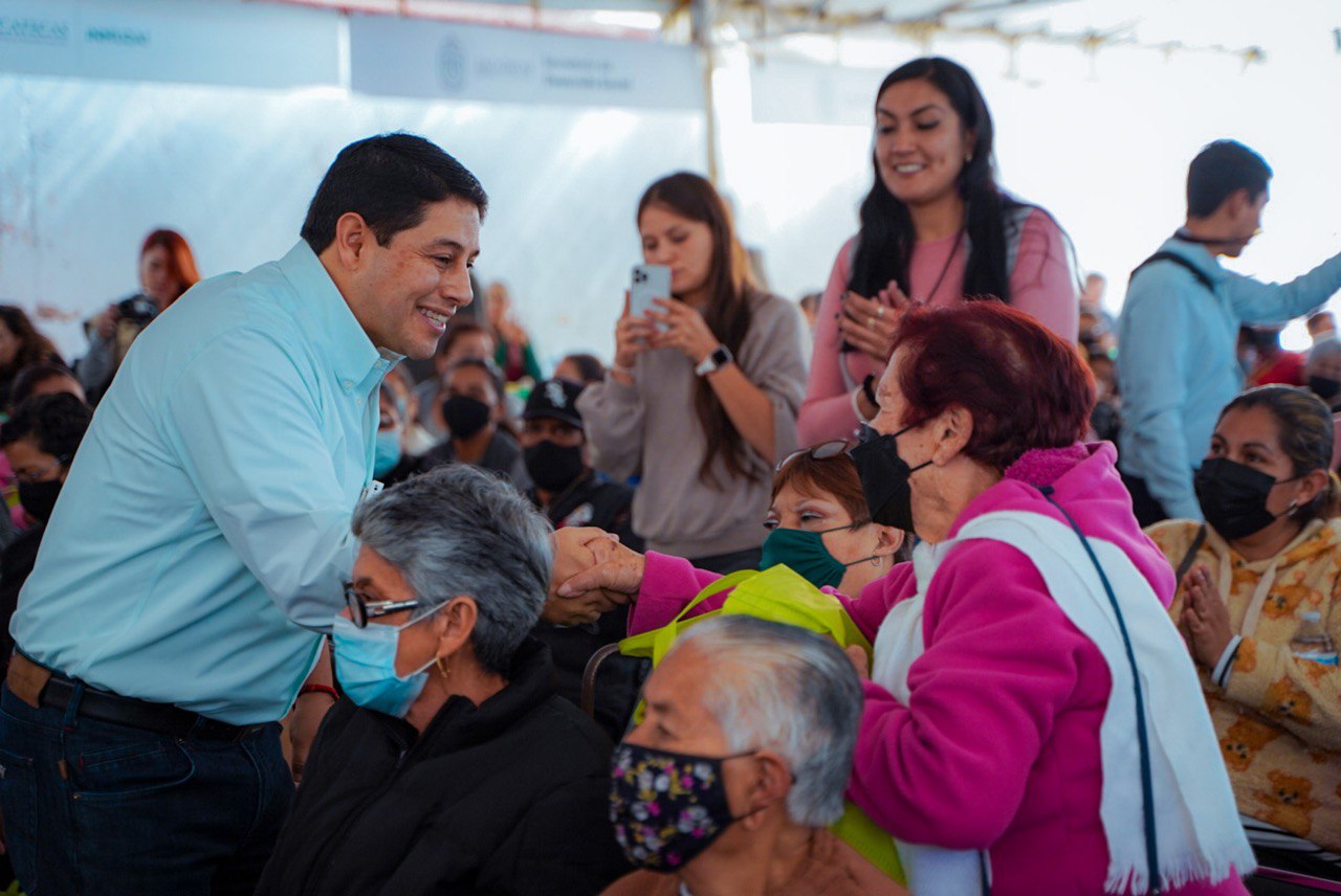 REAFIRMA ALCALDE JORGE MIRANDA SU COMPROMISO CON LOS ZACATECANOS