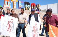 ARRANCA SAÚL MONREAL OBRAS EN PLATEROS