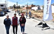SUPERVISA JULIO CÉSAR CHÁVEZ OBRA DE CONSTRUCCIÓN DE BANQUETAS Y GUARNICIONES EN LA COLONIA PROGRESISTAS