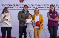 ENTREGA EL ALCALDE JORGE MIRANDA CASTRO APOYOS EDUCATIVOS
