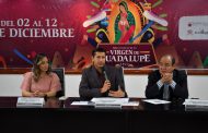 Presentan programa de la Feria de la Virgen de Guadalupe 2022