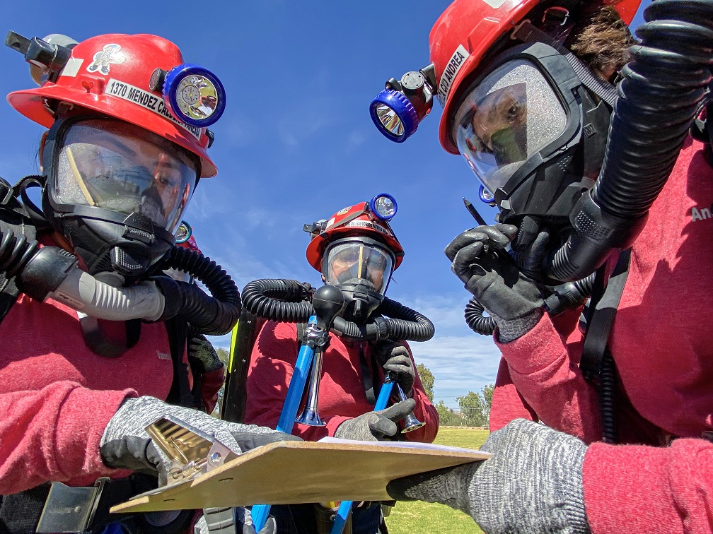 Minera Fresnillo anuncia la participación de su cuadrilla femenil de rescate en la Competencia Nacional Cuadrillas de Rescate Minero Subterráneo
